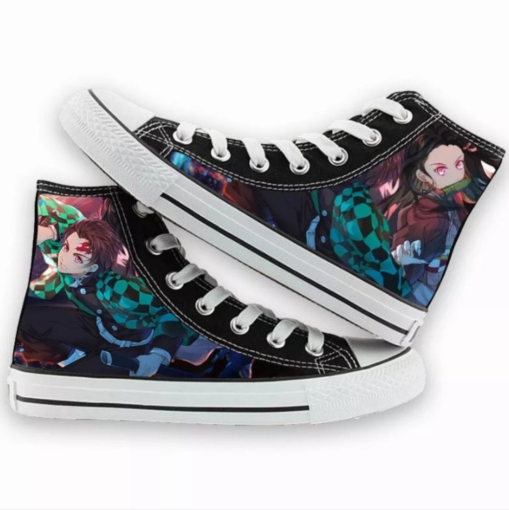 Tanjiro Sneakers From Demon Slayer Size 8